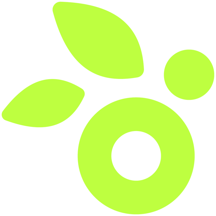 Cherry logo ~ Lemon green