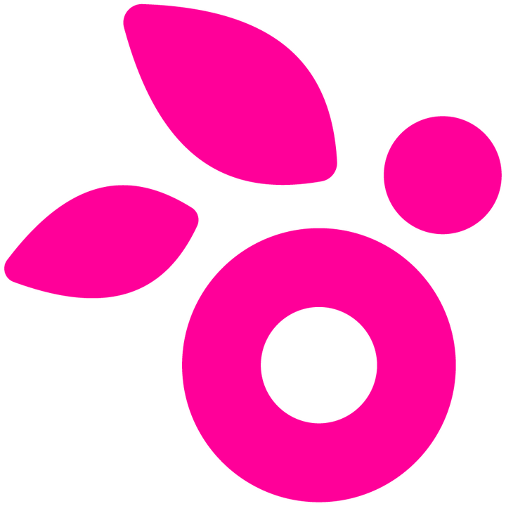 Cherry logo ~ Magenta-Red