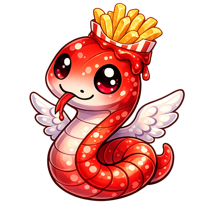 Ketchup snake