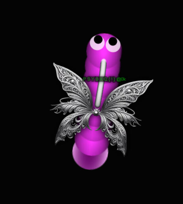 Metal wings tag