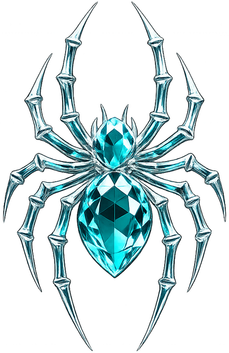 Spider Gem Tag