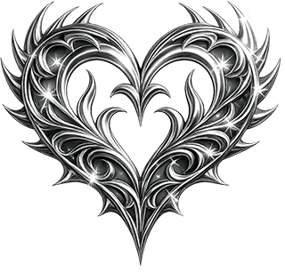 Metal Celtic Heart