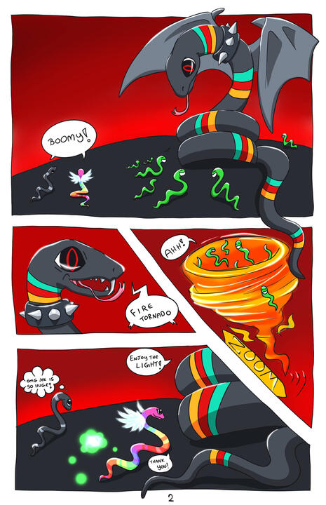 Little Slither.io comics